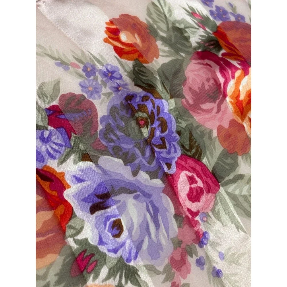 Vintage YSL Yves Saint Laurent Silk Square Scarf 33
